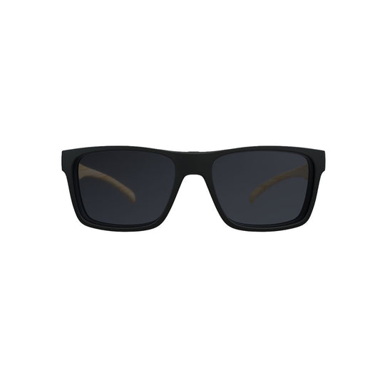 Óculos de Grau HB Switch 0339 Clip On Matte Black Wood/ Gray Polarized