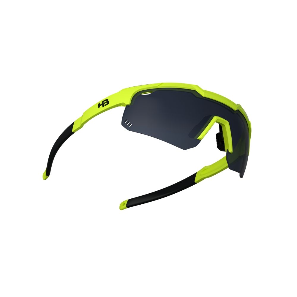Óculos de Sol HB SHIELD EVO M NEON YELLOW GRAY