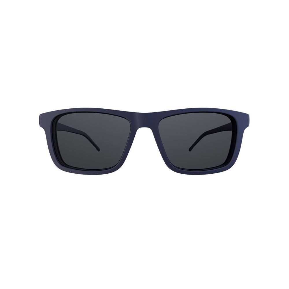Óculos de Grau HB 0351 Switch Clip On Matte Navy/ Gray Polarized