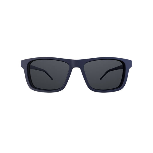 Óculos de Grau HB 0351 Switch Clip On Matte Navy/ Gray Polarized
