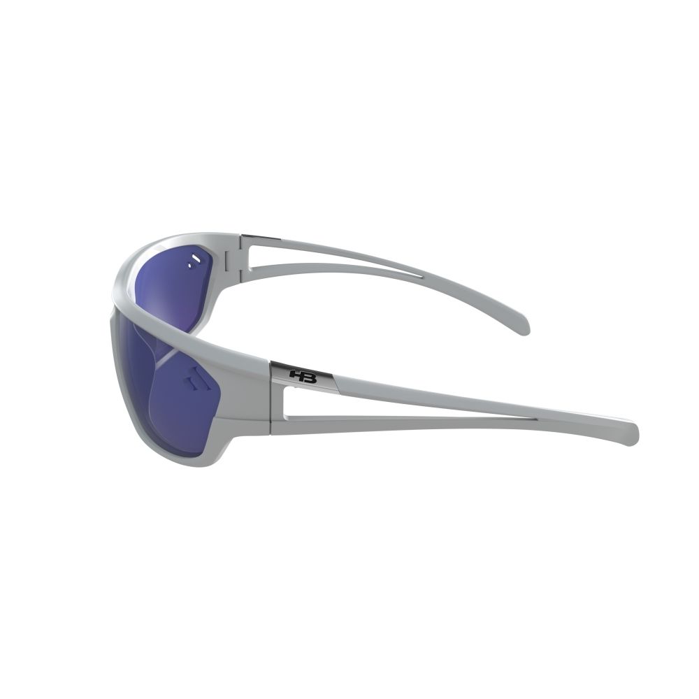 Óculos de Sol HB Flip Pearled White/ Blue Chrome - Sol