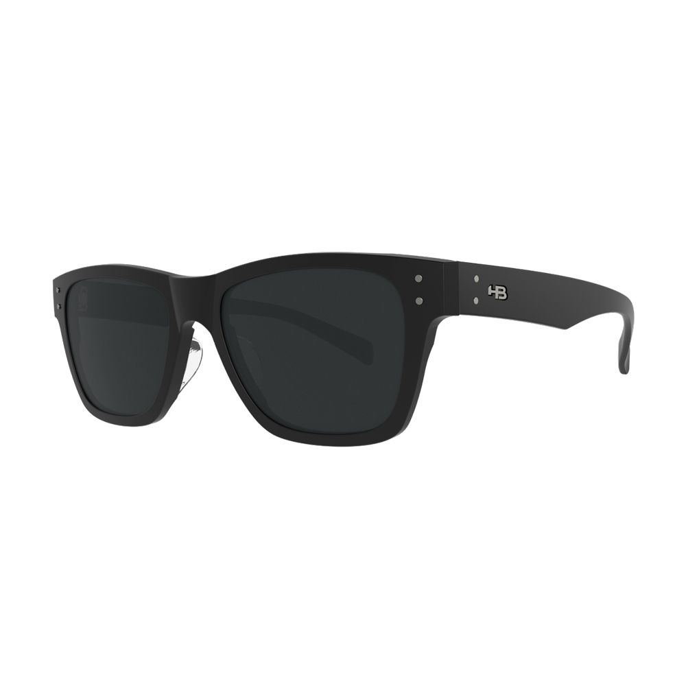 Óculos de Sol HB Foster Matte Black Polarized Gray