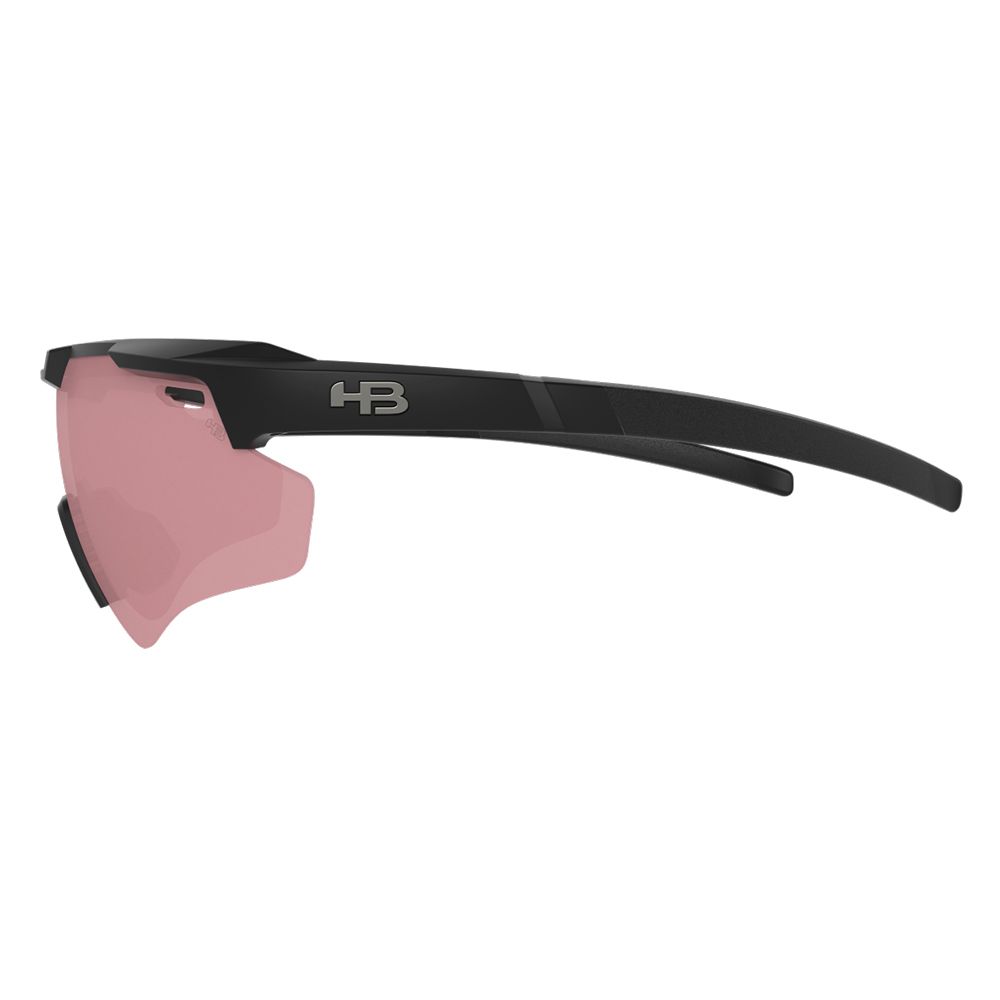 Óculos de Sol HB Low Light Shield Evo 2.0 Matte Black/ Amber