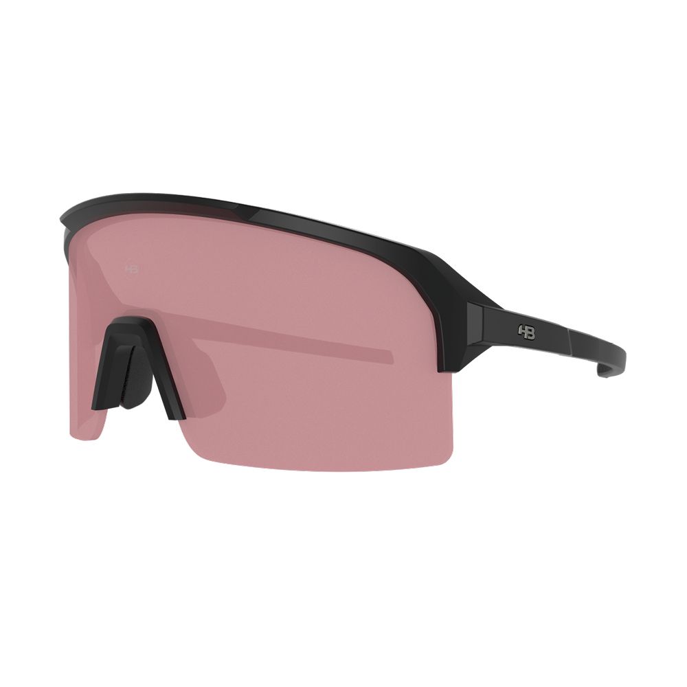 Óculos de Sol HB Low Light Edge Matte Black/ Amber