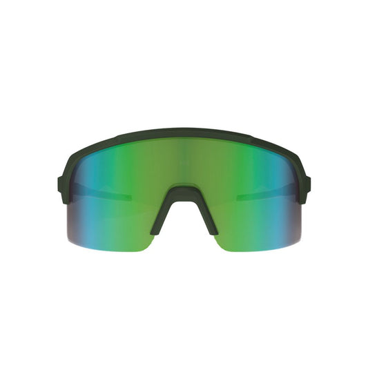 Óculos de Sol HB Edge esportivo Matte Metallic Green Chromen - Solar - TAM 160 mm