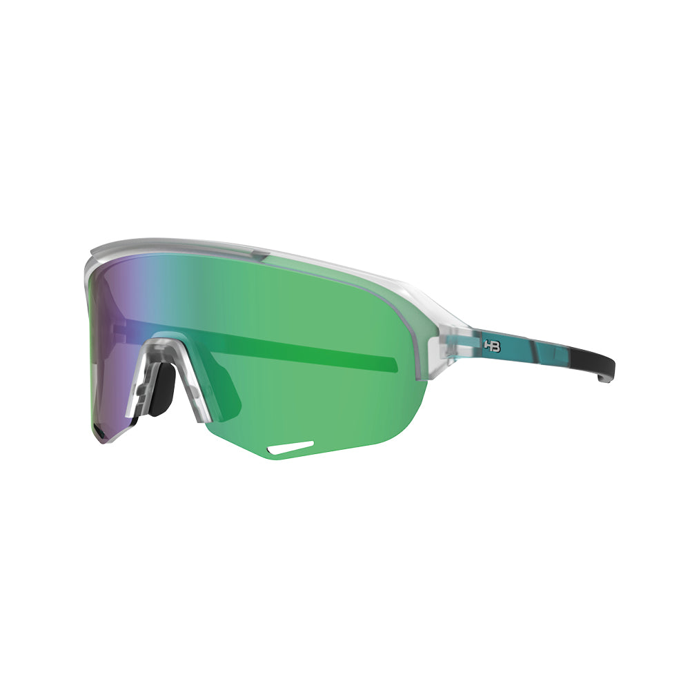 Óculos de Sol HB Edge R M Crys/ Pin Green/ Green Chrome