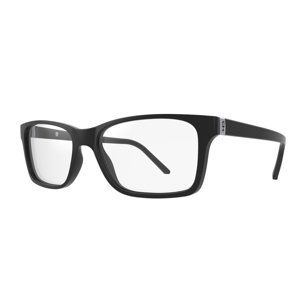 Óculos de Grau HB Polytech 0430 Matte Black - Lente 5,5 cm