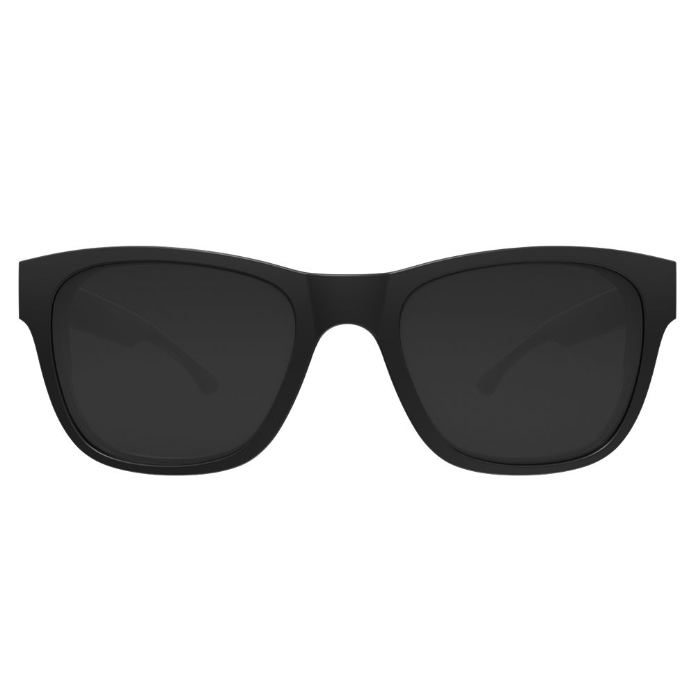 Óculos de sol HB Sultan Matte Black Polarized Gray