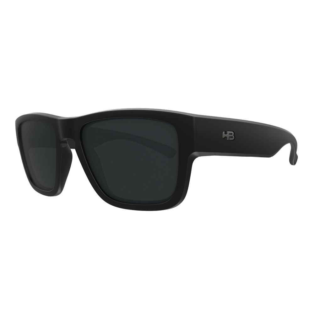 Óculos de Sol HB H-Bold Matte Black Polarized Gray