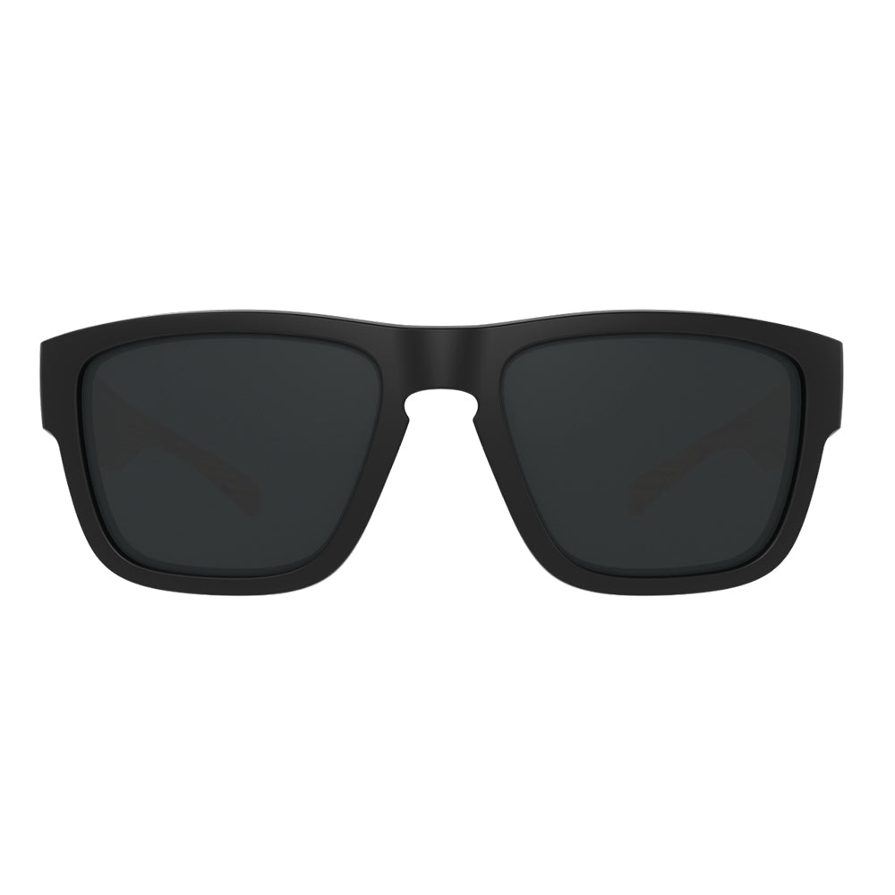 Óculos de Sol HB H-Bold M Black Dark Wood Gray Polarized
