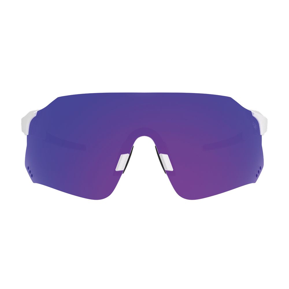 Óculos de Sol HB Quad X 2.0 - Pearled White/ Blue Chrome