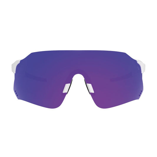 Óculos de Sol HB Quad X 2.0 - Pearled White/ Blue Chrome