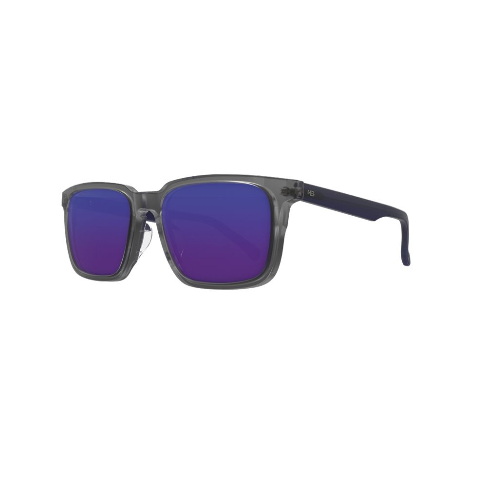 Óculos de Sol HB The Right Matte Onyx N Blue Blue Crhome