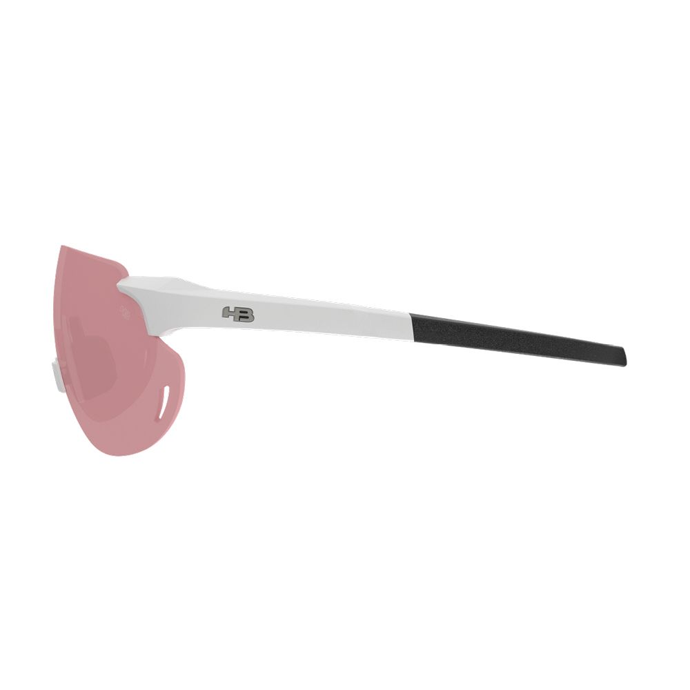 Óculos de Sol HB Quad Z 2.0 Pearled White/ Amber - Solar