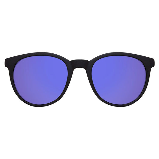 Clip On para Óculos de Grau HB Switch 0253 Matte Black/ Polarized Blue - 4,9 cm