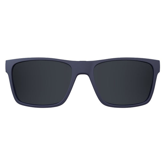 Clip On para Óculos de Grau HB Switch 0339 Matte Navy/ Polarized Gray - Lente 5,3cm