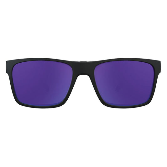 Clip On para Óculos de Grau HB Switch 0339 Matte Black/ Polarized Blue - Lente 5,3cm