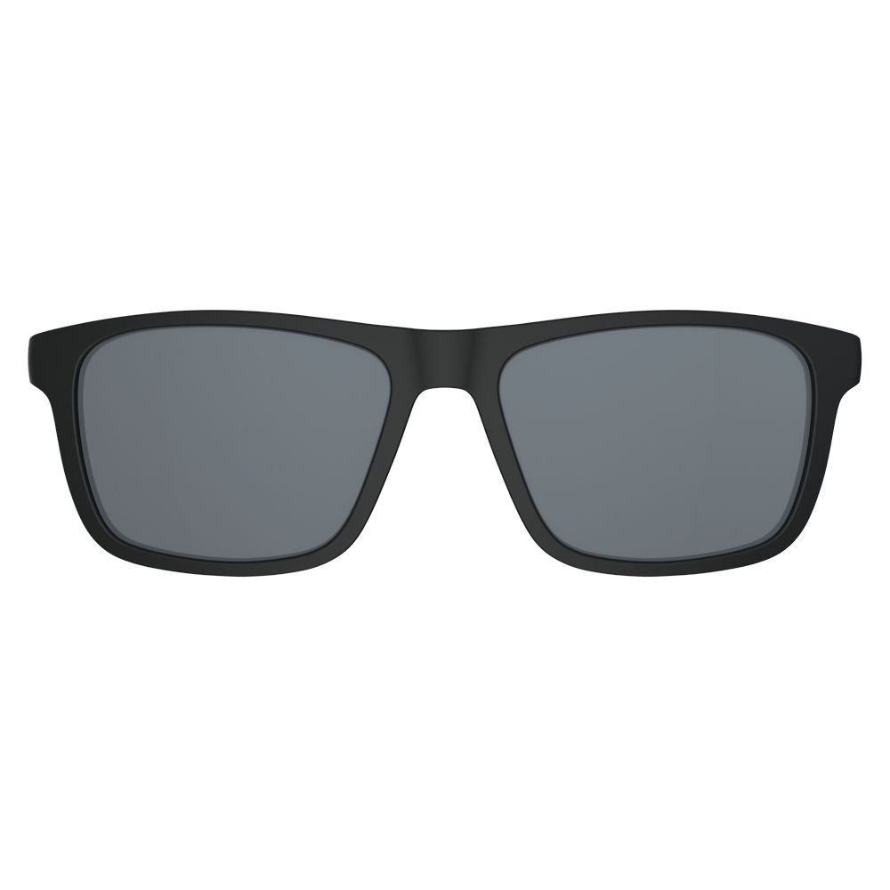 Clip On para Óculos de Grau HB Switch 0351 Matte Black/ Gray Polarized