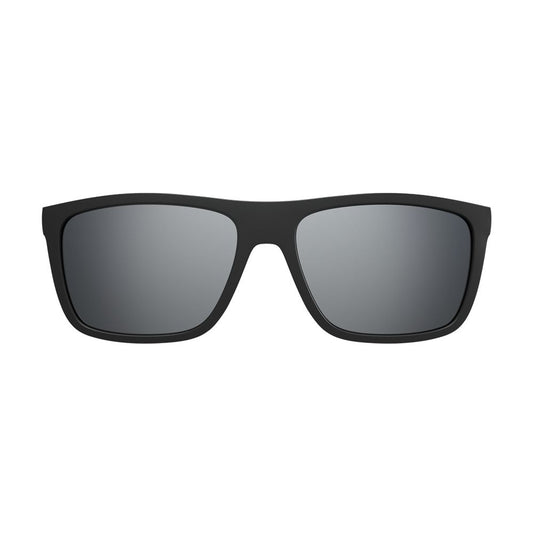 Clip On para Óculos de Grau HB Switch 0380 Matte Black/ Silver Polarized