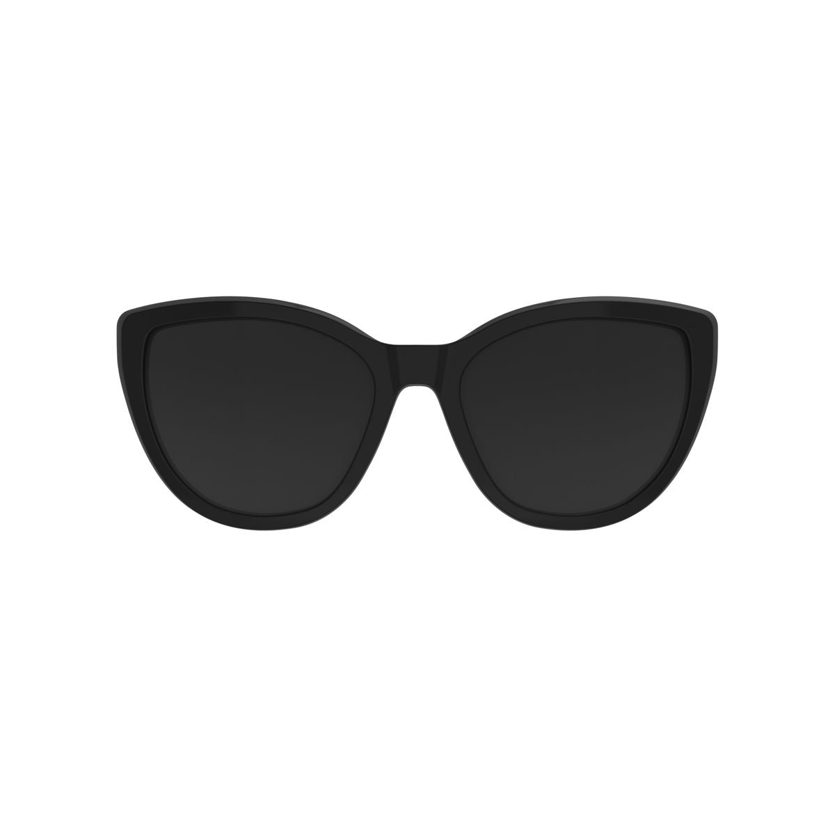 Clip On para Óculos de Grau HB Switch 0404 Gloss Black/ Polarized Gray