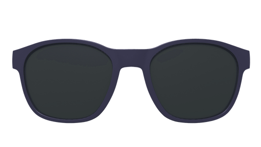 Clip On para Óculos de Grau HB Switch 0448 Matte Navy Polarized Gray