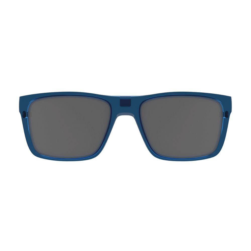 Clip On para Óculos de Grau HB Switch 0472 Matte Navy Blue Polarized Silver