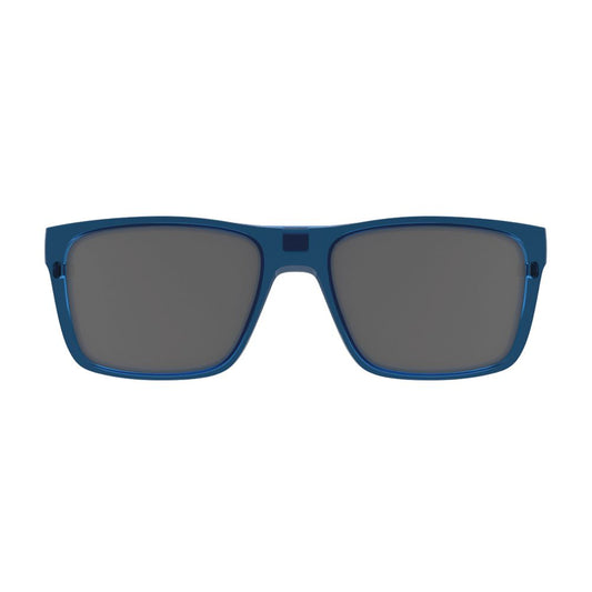 Clip On para Óculos de Grau HB Switch 0472 Matte Navy Blue Polarized Silver