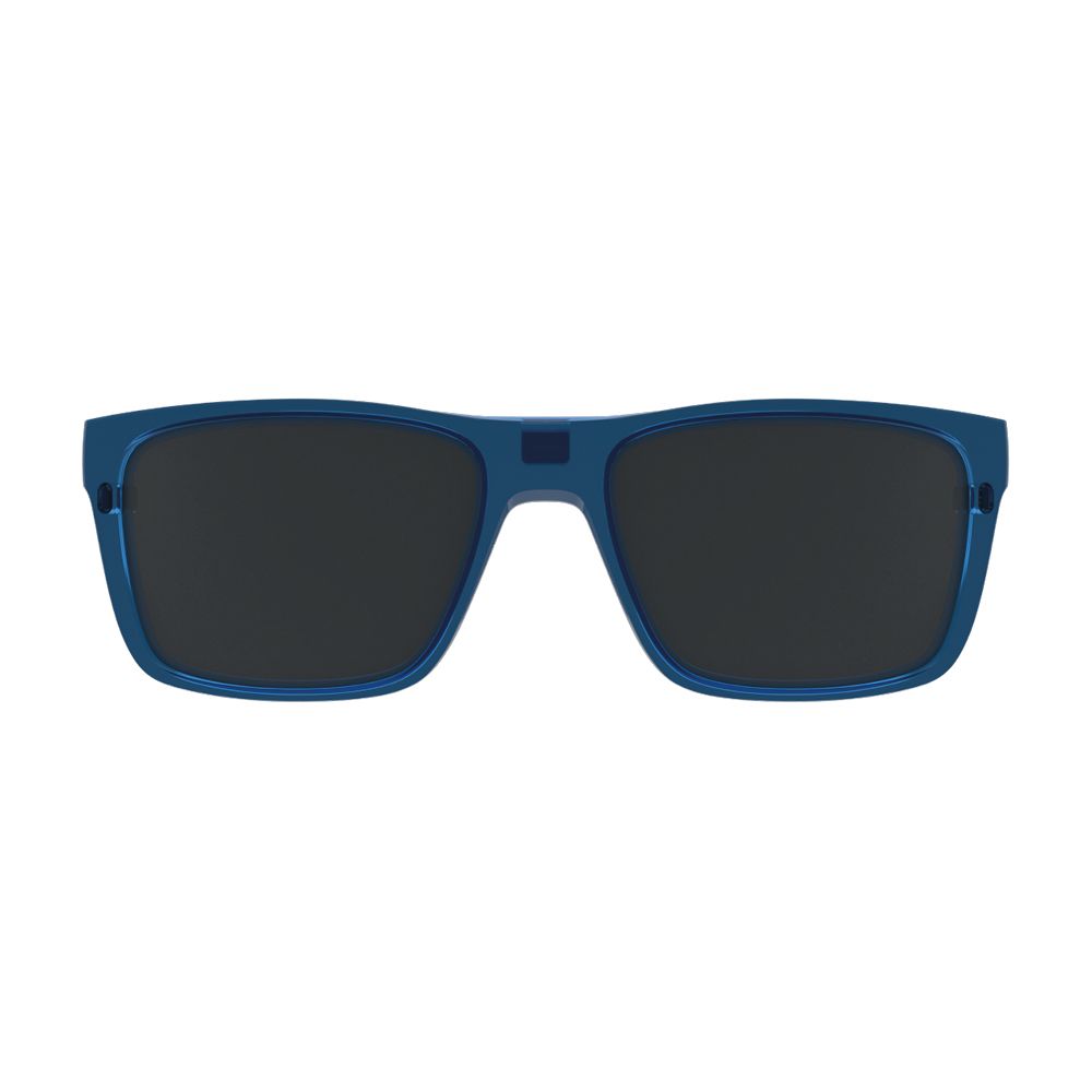 Clip On para Óculos de Grau HB Switch 0472 Matte Navy Blue Polarized Gray
