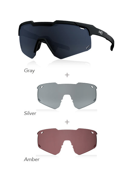 Óculos De Sol HB Kit Shield Evo Road
