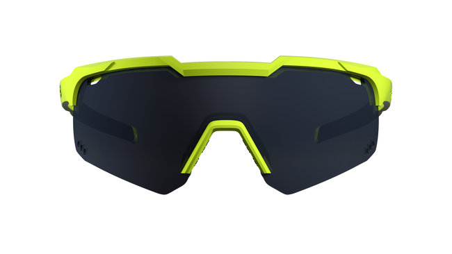 Óculos de Sol HB Shield Evo Road NEON YELLOW/ GRAY UNICO