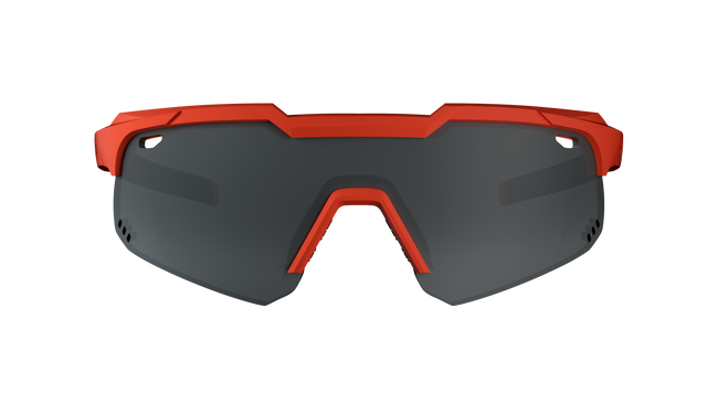 Óculos de Sol HB Shield Evo Montain MATTE ORANGE/ SILVER UNICO