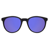 Clip On para Óculos de Grau HB Switch 0253 Matte Black/ Polarized Blue - 4,9 cm