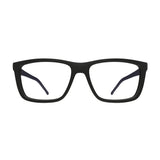 Óculos de Grau HB 0380 Switch Clip On Print Dots Blue/ Polarized Gray