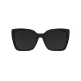 Clip On para Óculos de Grau HB Switch 0403 Gloss Black/ Polarized Gray