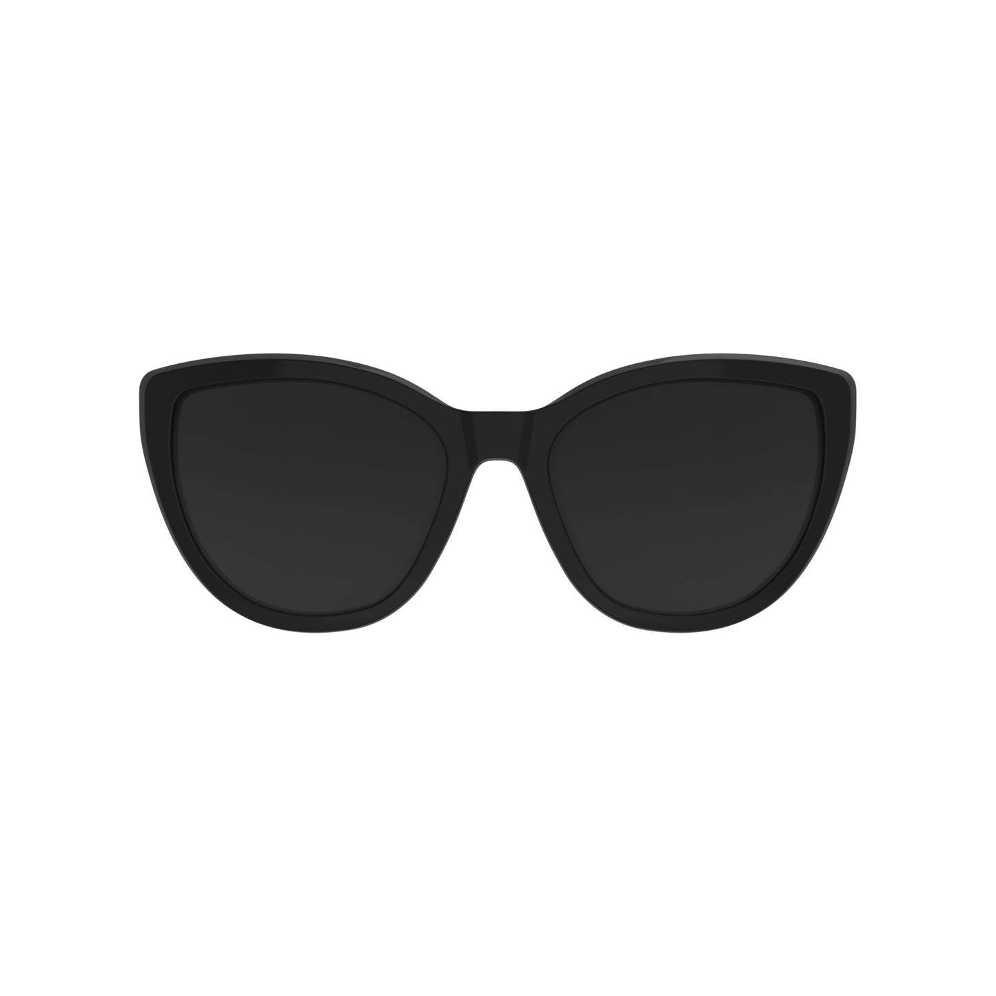 Clip On para Óculos de Grau HB Switch 0404 Gloss Black/ Polarized Gray - Loja HB