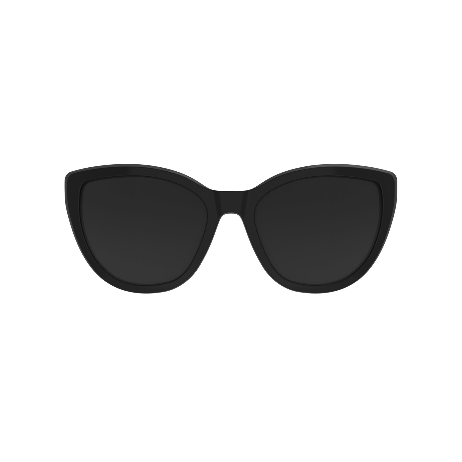 Clip On para Óculos de Grau HB Switch 0404 Gloss Black/ Polarized Gray - Loja HB