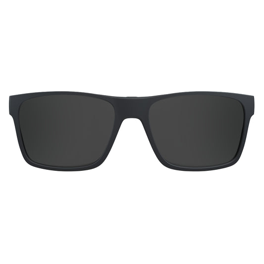 Clip On para Óculos de Grau HB Switch 0339 Matte Graphite/ Polarized Silver - Lente 5,3cm - Loja HB
