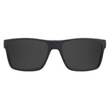 Clip On para Óculos de Grau HB Switch 0339 Matte Graphite/ Polarized Silver - Lente 5,3cm