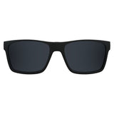 Clip On para Óculos de Grau HB Switch 0339 Matte Black Wood/ Polarized Gray - Lente 5,3cm