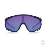 Óculos de Sol HB Spin Matte Black/ Blue Chrome/ Red Chrome - Lente 14,6 cm