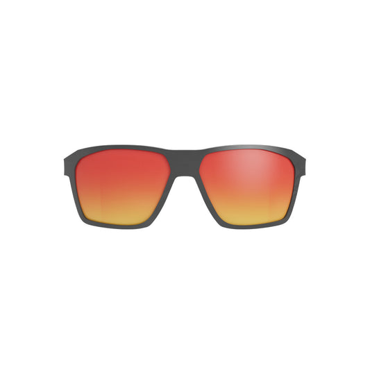 Clip On para Óculos de Grau HB Casual Presto - Graphene/ Red Chrome - Loja HB