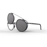 Óculos de Grau HB Switch 0420 Clip On Graphite M Graphite / Polarized Silver
