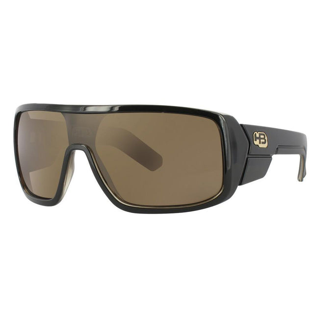 Óculos de Sol HB Carvin Black Gold/ Brown