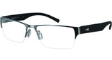 Óculos de Leitura  HB Duotech M 93407 Matte Nickel/ Matte Black - Lente 5,4 Cm