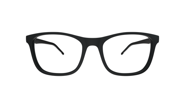 Óculos de Grau HB Polytech 0365 Matte Black Lente 5,4 cm