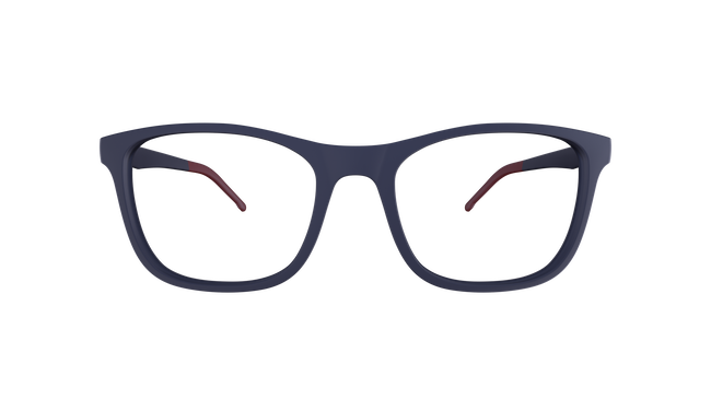 Óculos de Grau HB Polytech 0365 Matte Navy On Marsala 5,4 cm