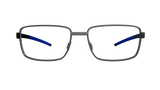 Óculos de Grau HB Duotech 0369 - M. Gra/ Matte Black Blue