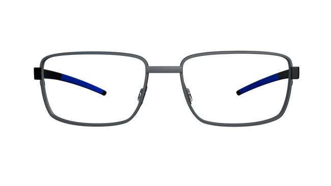 Óculos de Grau HB Duotech 0369 - M. Gra/ Matte Black Blue