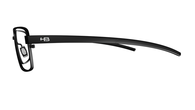Óculos de Grau HB Duotech 0369 - Matte Graphite/ M. Black