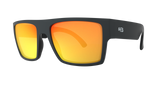 Óculos de Sol HB Loud - Matte Black/ Red Chrome